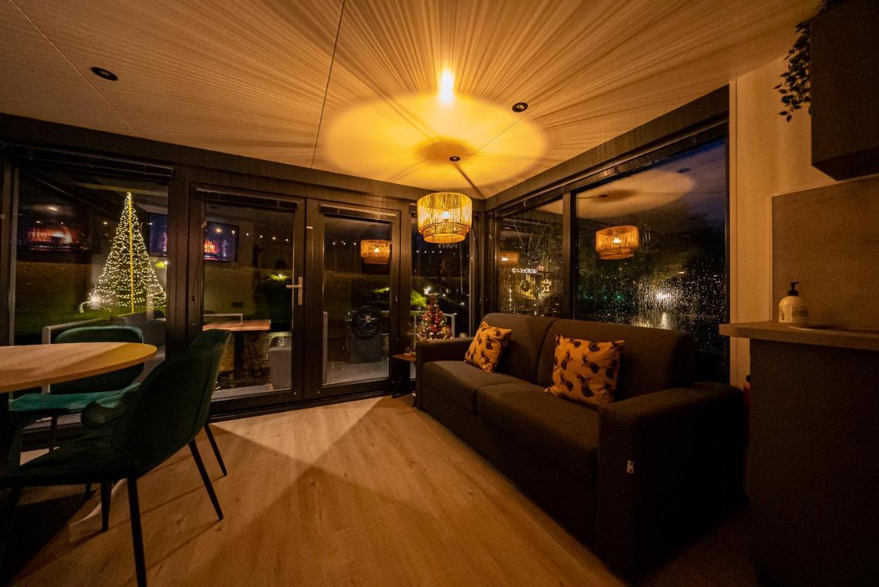 Houseboats Mookerplas Met Dakterras Middelaar Esterno foto