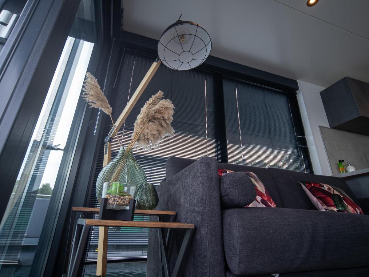 Houseboats Mookerplas Met Dakterras Middelaar Esterno foto