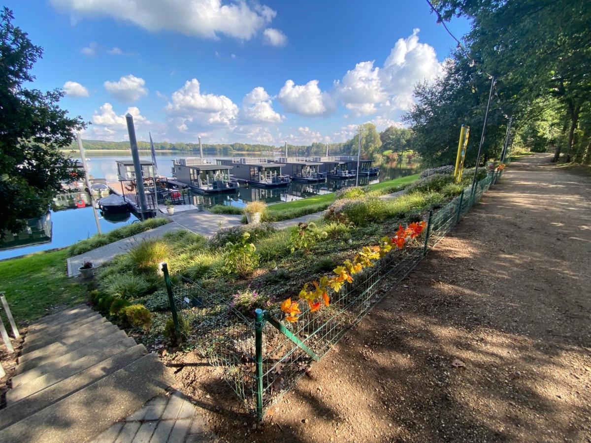 Houseboats Mookerplas Met Dakterras Middelaar Esterno foto