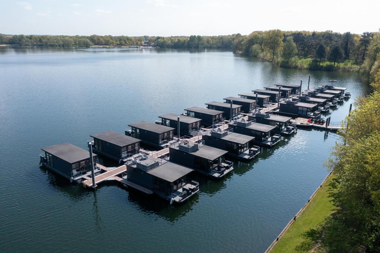 Houseboats Mookerplas Met Dakterras Middelaar Esterno foto
